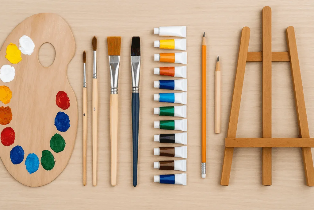 Peralatan Seni untuk Pemula